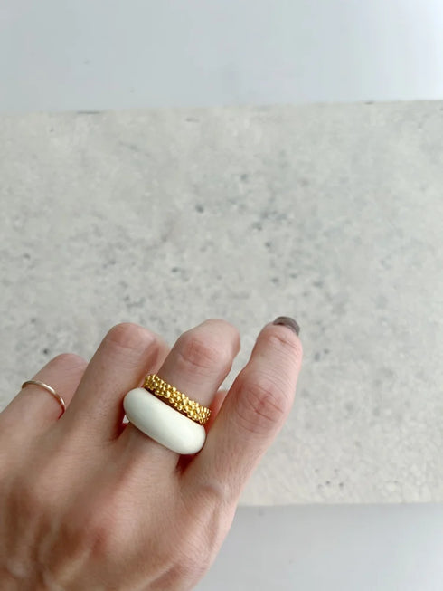 macaron † white